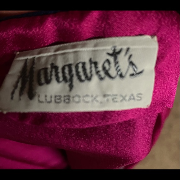 Margaret’s • Lubbock, T.X. • Vintage • 1950’s • Dress • Purple • Size 10 • Dress - Picture 8 of 10